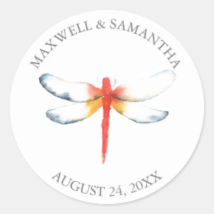 Stickers de mariage personnalisés pour Faveurs lib