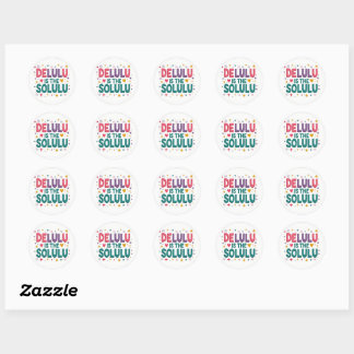Stickers de mème Delulu Solulu