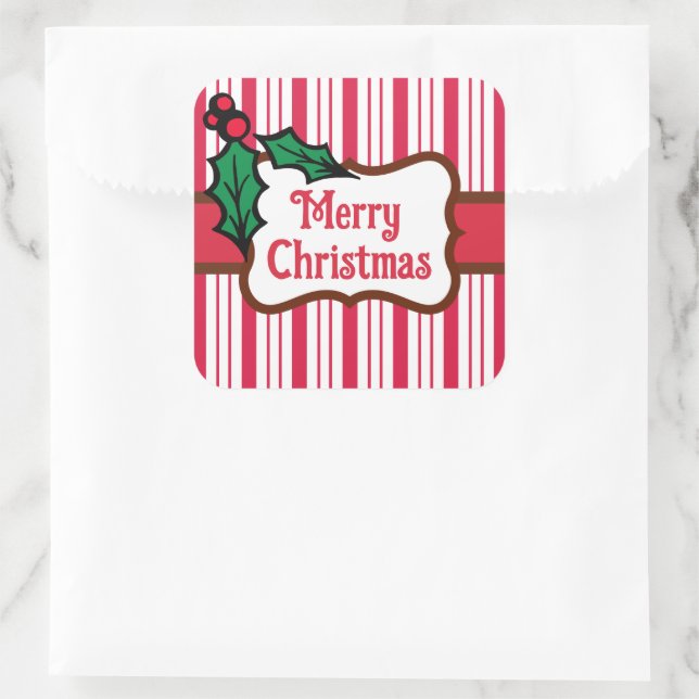 Stickers de menthe de Noël Joyeux (Sac)