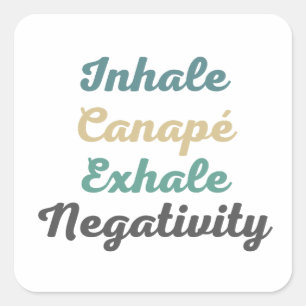 Stickers de Négativité de l'hale Canapé