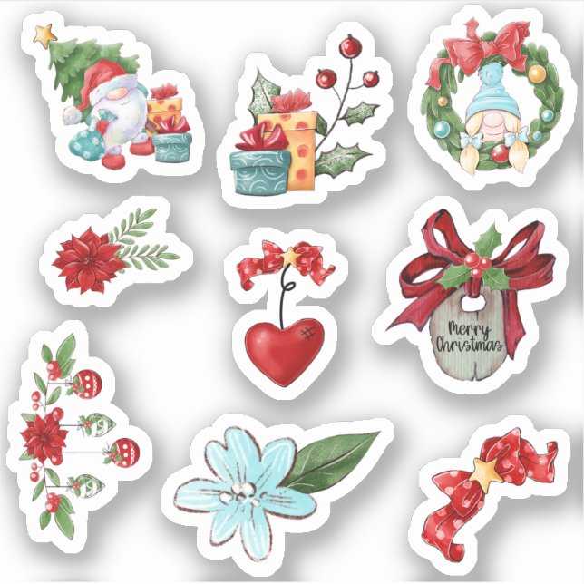 Stickers de Noël (Devant)