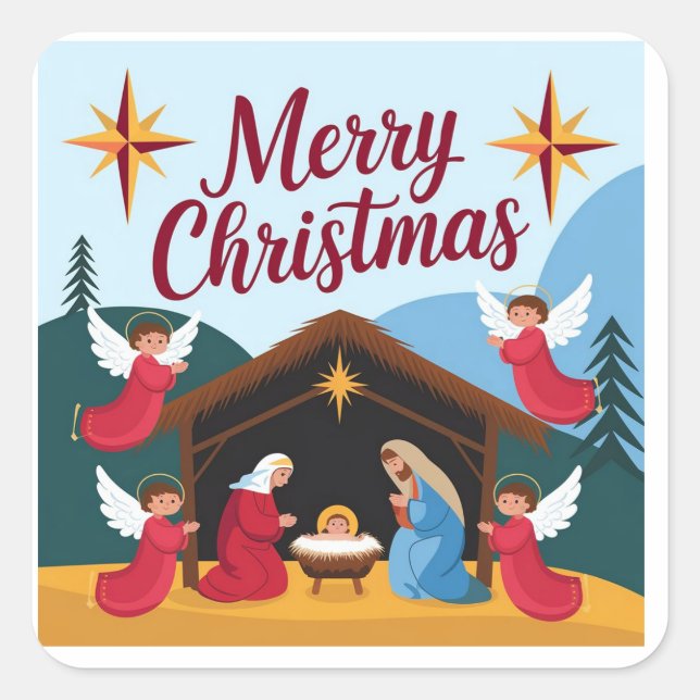 Stickers de Noël amusant - Ajouter Humour à vos va (Devant)