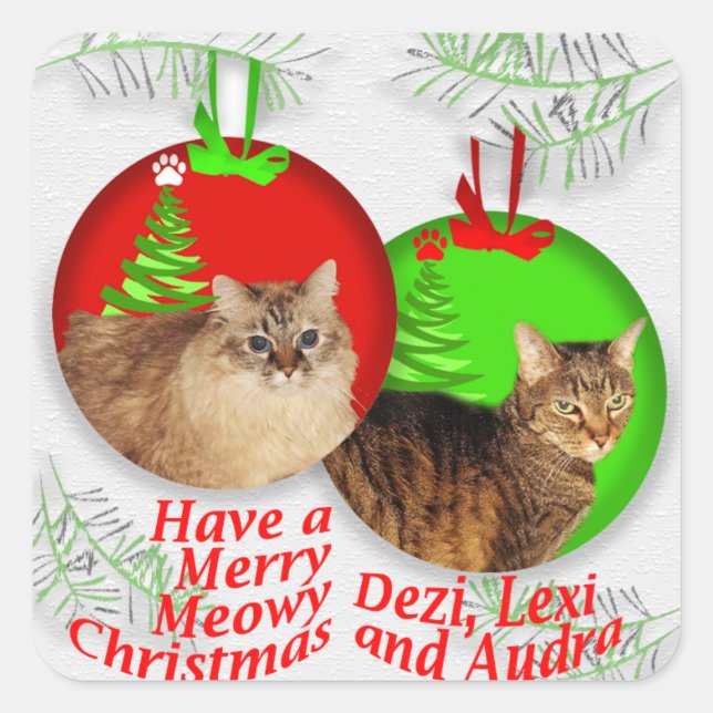 Stickers de Noël Deziz World (Devant)