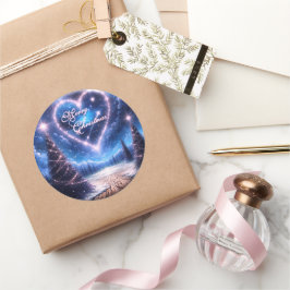 Stickers de Noël, étiquettes pour cadeaux et carte