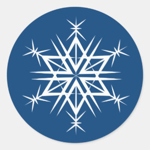 Stickers de Noël - Flocon de neige