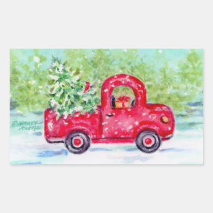 Stickers de Noël pour Camion Rouge Pays
