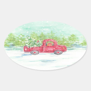 Stickers de Noël pour Camion Rouge Pays