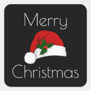 Stickers de Noël Santa Hat HAMbyWG