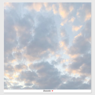 Stickers de nuages esthétiques