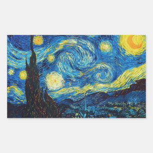 Stickers de nuit Van Gogh Starry