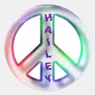 Stickers de paix de Hailey