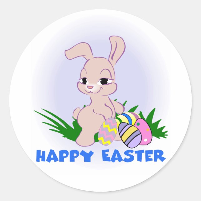 Stickers de Pâques heureux (Devant)