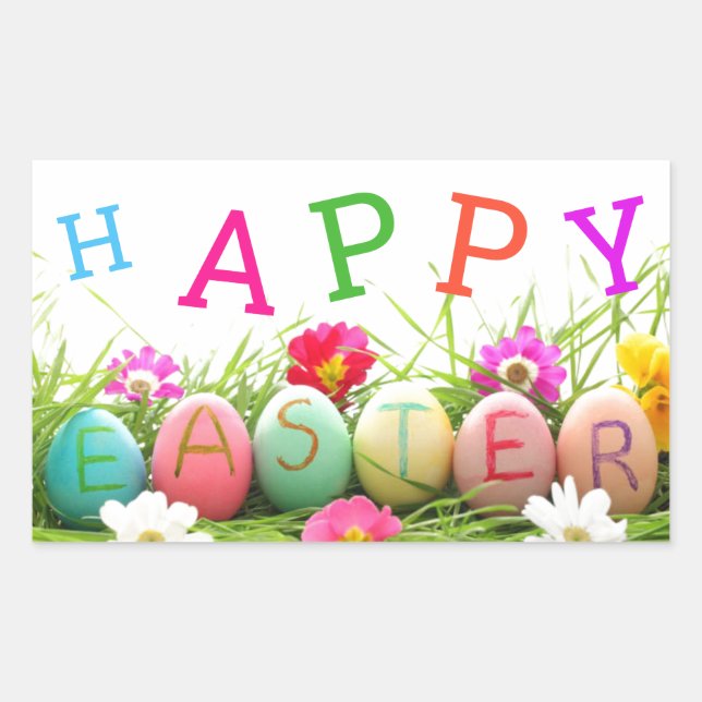 Stickers de Pâques heureux (Devant)