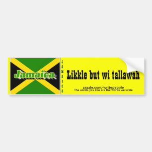 stickers de pare-chocs patwa jamaïcain