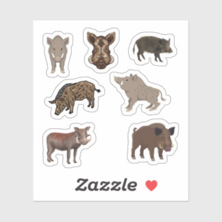 Stickers de phacochère