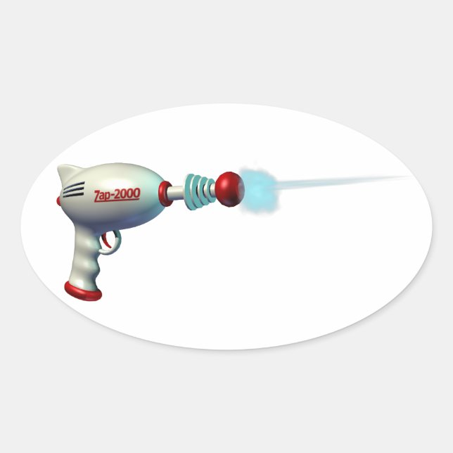 Stickers de pistolet laser spatial (Devant)