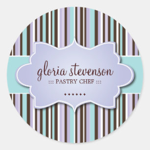 Stickers de pot de cupcake décoratifs
