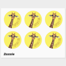 Stickers de récompense SUPERSTAR - Giraffe