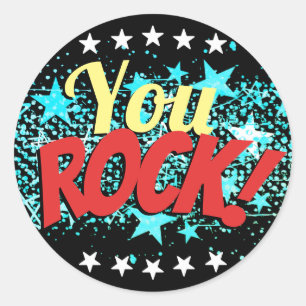 stickers de reconnaissance des employés de You Roc