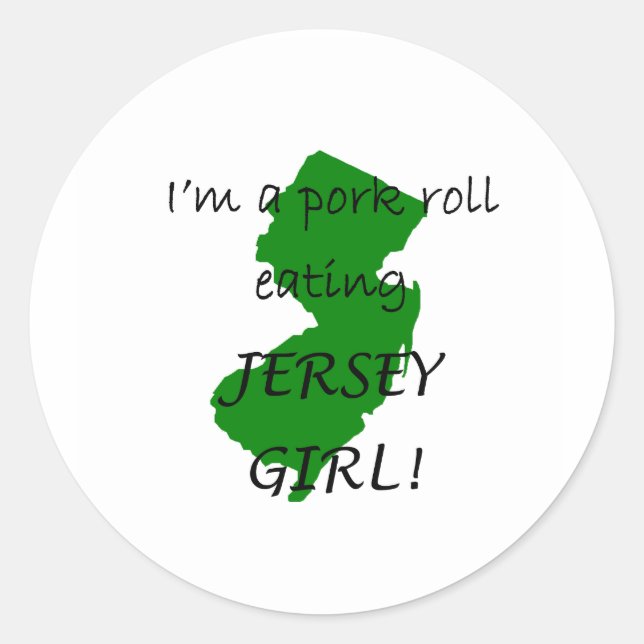 Stickers de rouleaux de porc du New Jersey (Devant)
