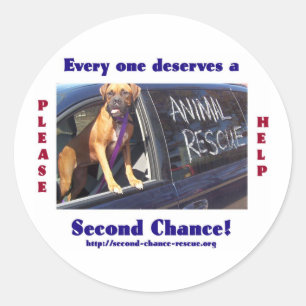 Stickers de sauvetage animal