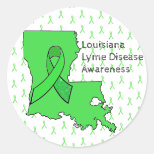 Stickers de sensibilisation à la maladie de Lyme p