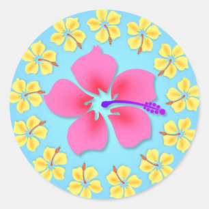 Stickers de toppers hélizienne hélienne Luau Cupca