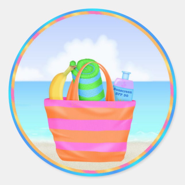Stickers de toppers hélizienne hélienne Luau Cupca (Devant)