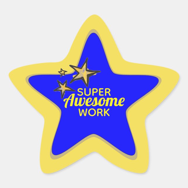 Stickers de travail super géniaux (Devant)
