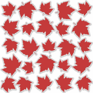 Stickers de vignes de la fenêtre Feuille d'érable 