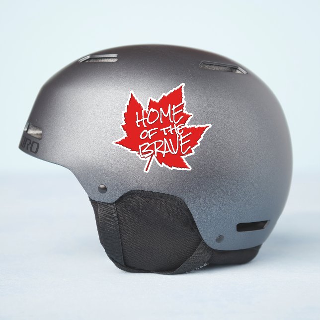 Stickers de vignes de la fenêtre Feuille d'érable  (Côté casque)
