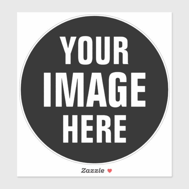 Stickers de vinyle sur mesure de 8 po x 8 po (Feuille)