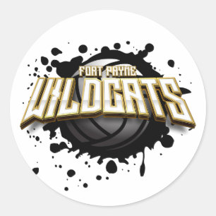 Stickers de volley-ball Fort Payne Wildcats