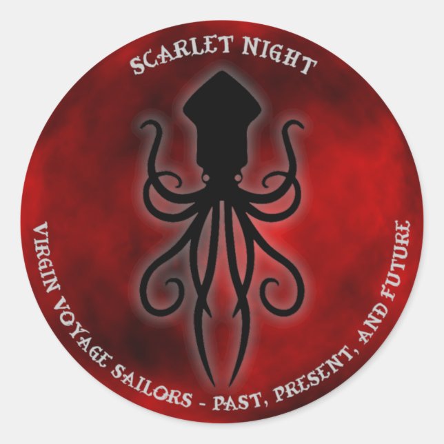 Stickers Déesse de nuit Scarlet (Devant)