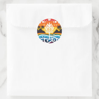 Stickers d'enveloppes Island Pride
