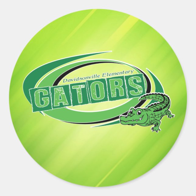 Stickers DES Gator (Devant)