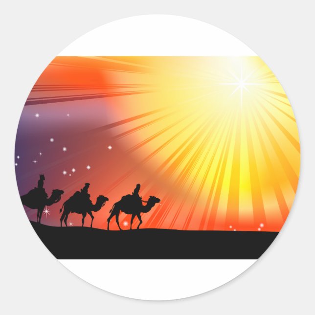 Stickers des trois hommes sages (Devant)