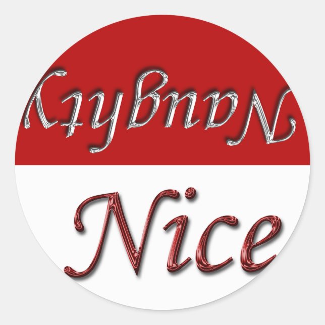 Stickers Design de Noël (Devant)