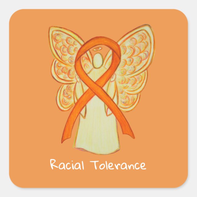 Stickers d'étiquette de ruban de sensibilisation à (Devant)