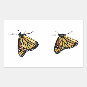 Stickers deux monarques accrocheurs