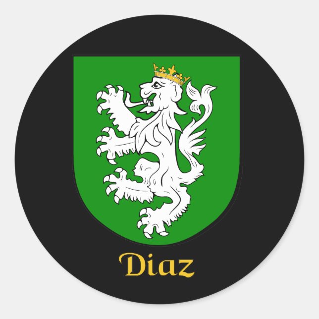 Stickers Diaz Family Shield (Devant)