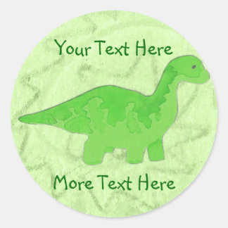 Stickers Dino Vert
