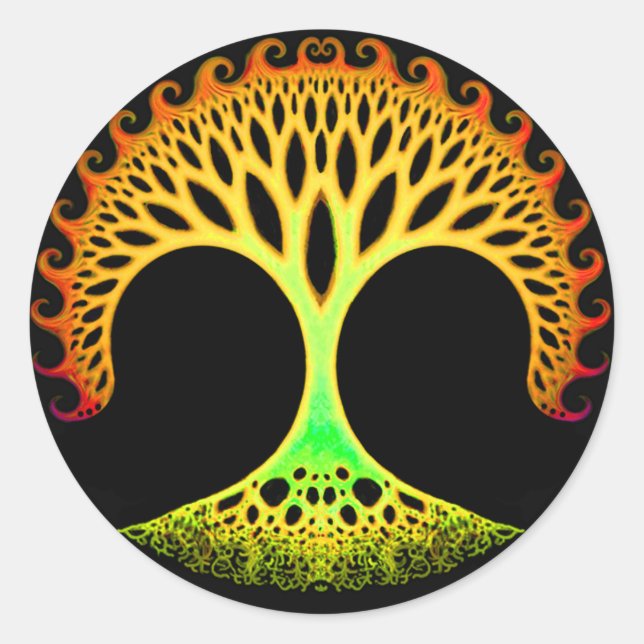 Stickers d'inspiration pour l'arbre fractal de la  (Devant)