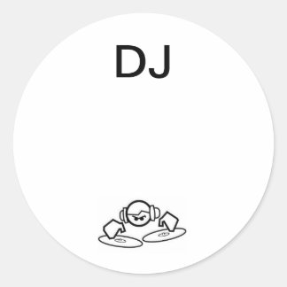 Stickers DJ ronds
