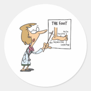 Stickers Docteur Pied