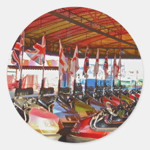 Stickers Dodgem Cars Funfair Ride