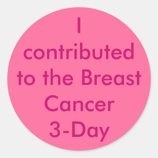 Stickers Donor de 3 jours (Devant)