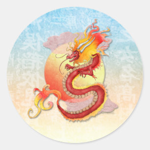 Stickers Dragon chinois