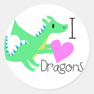 Stickers Dragon mignons