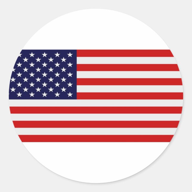 Stickers Drapeau américain (Devant)